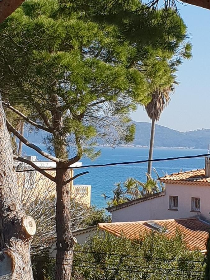 Superbe Appartement Cosy Vue Mer Pieds Dans L'Eau Cavalaire-sur-Mer Exterior foto
